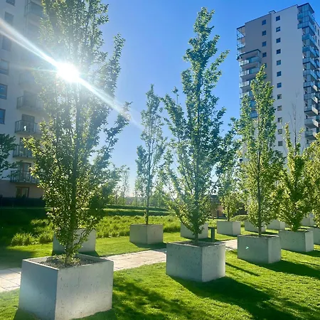 Amber Apartment On 14 Floor Gdansk Exterior photo